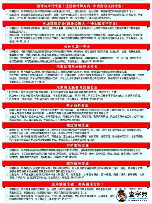 黑龙江商业职业学院2016年单独招生考试简章