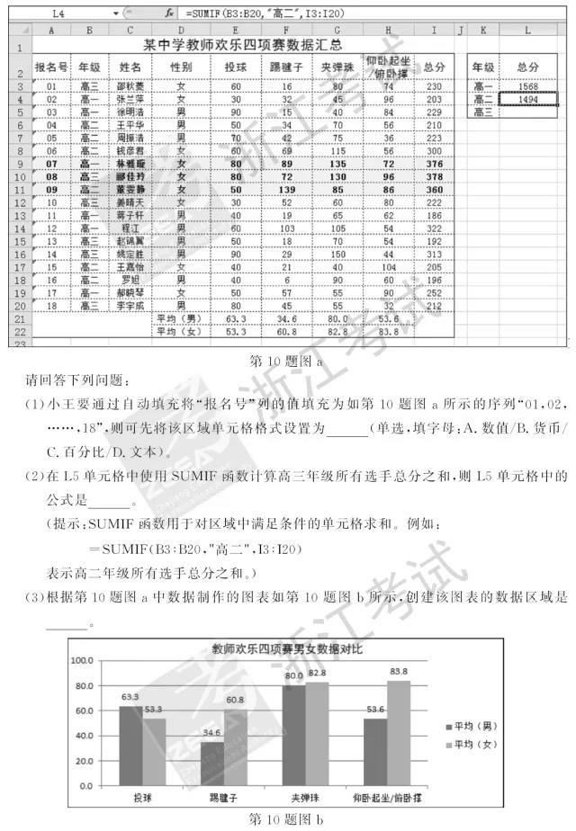 2018年6月浙江高考学考选考技术试题和答案3